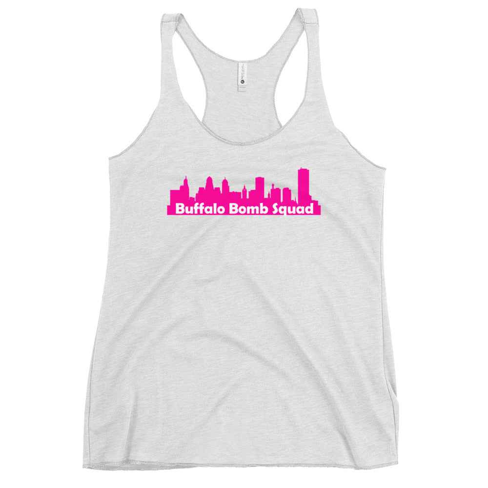 Performance | Thin Racerback Tank Top | Buffalo Bomb Squad 16u | Skyline Logo