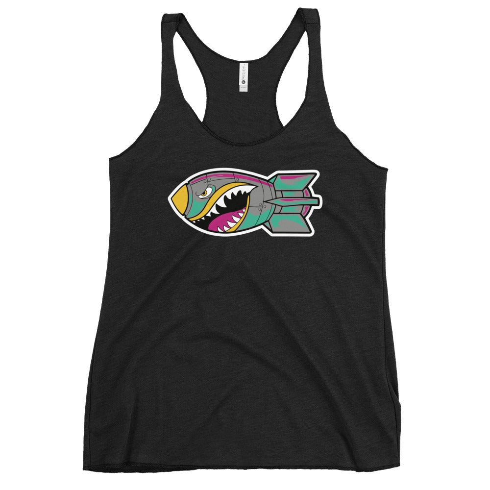 Performance | Thin Racerback Tank Top | Buffalo Bomb Squad | Bomber Logo