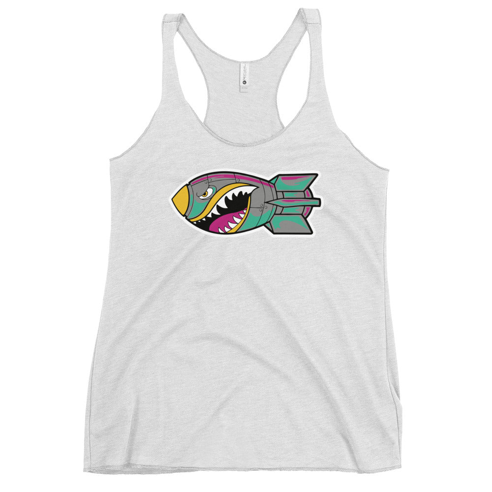 Performance | Thin Racerback Tank Top | Buffalo Bomb Squad | Bomber Logo