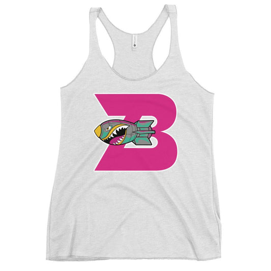 Performance | Thin Racerback Tank Top | Buffalo Bomb Squad | Pink B