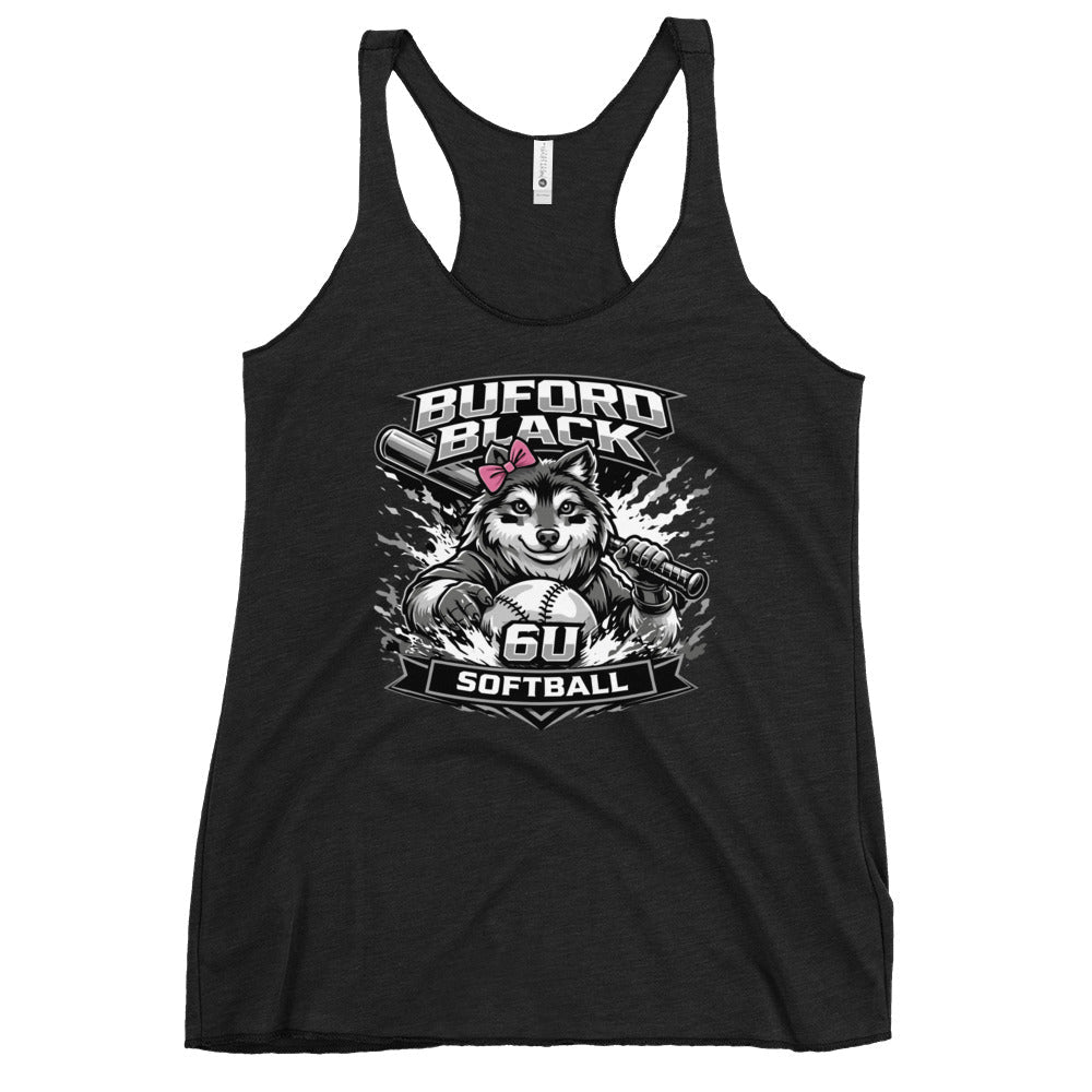Performance | Thin Racerback Tank Top | Buford Black 6U