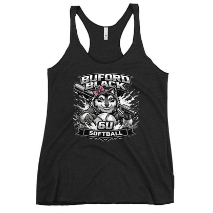 Performance | Thin Racerback Tank Top | Buford Black 6U