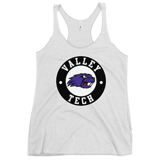 Performance | Thin Racerback Tank Top | BVT beavers | Badge Logo