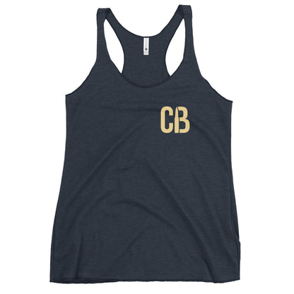 Performance | Thin Racerback Tank Top | Caliber Baseball | Mark Logo