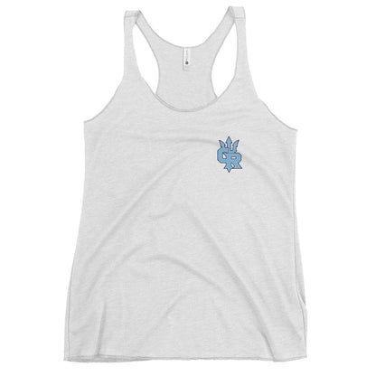 Performance | Thin Racerback Tank Top | Cape Riptides Baseball | Crest Logo