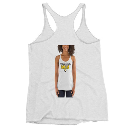 Performance | Thin Racerback Tank Top | Cardinal Ohara Hawks | Football Mom Logo