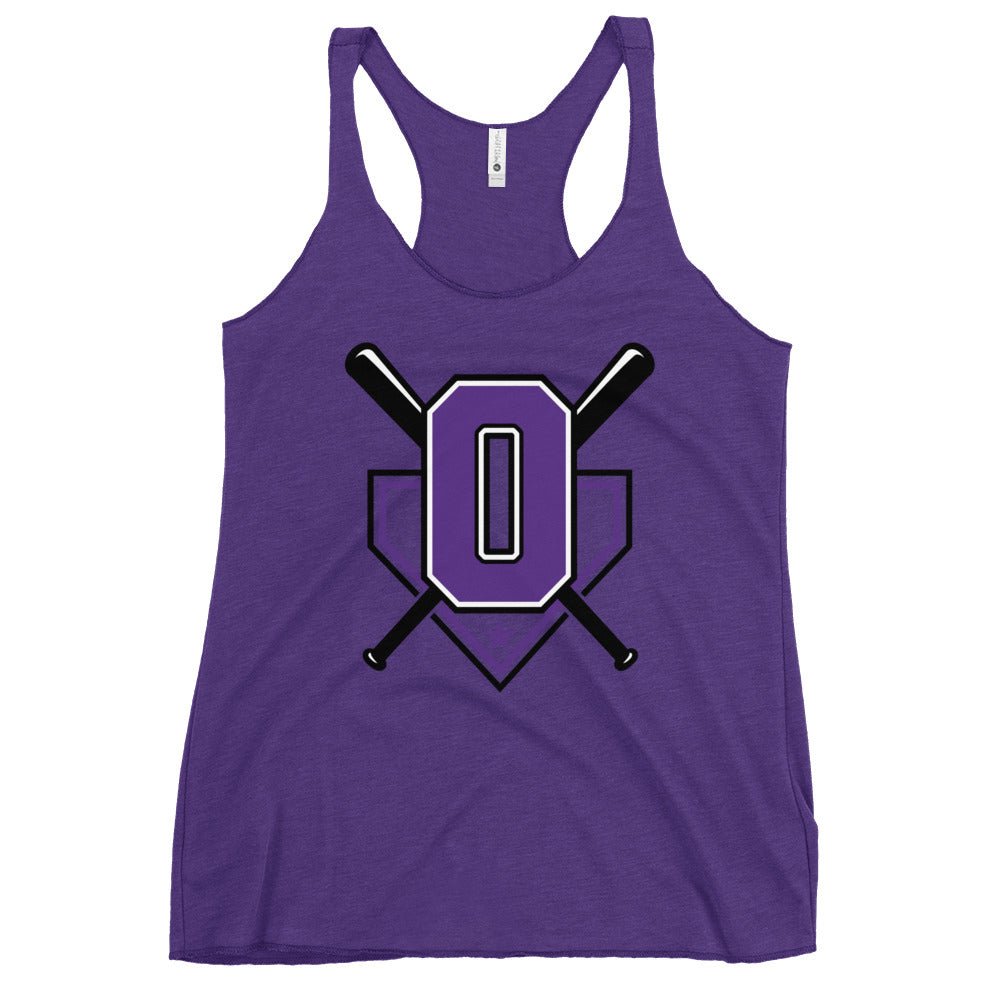 Performance | Thin Racerback Tank Top | Carolina Outlaws Baseball | Vanguard Logo