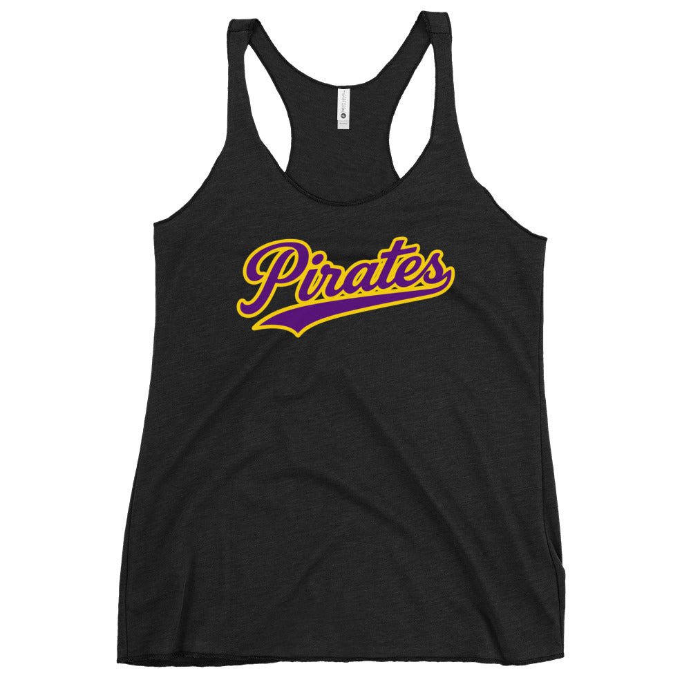 Performance | Thin Racerback Tank Top | Carolina Pirates | Script Logo