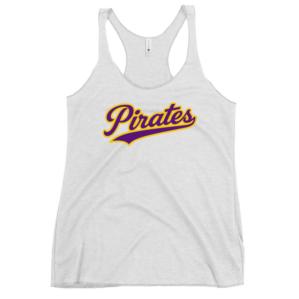 Performance | Thin Racerback Tank Top | Carolina Pirates | Script Logo