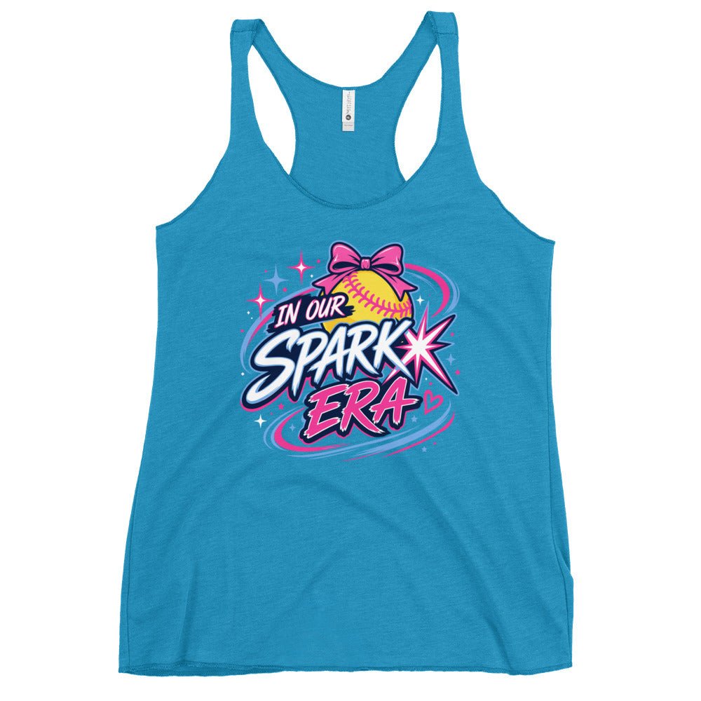 Performance | Thin Racerback Tank Top | Carolina Sparkx | Athletics Logo