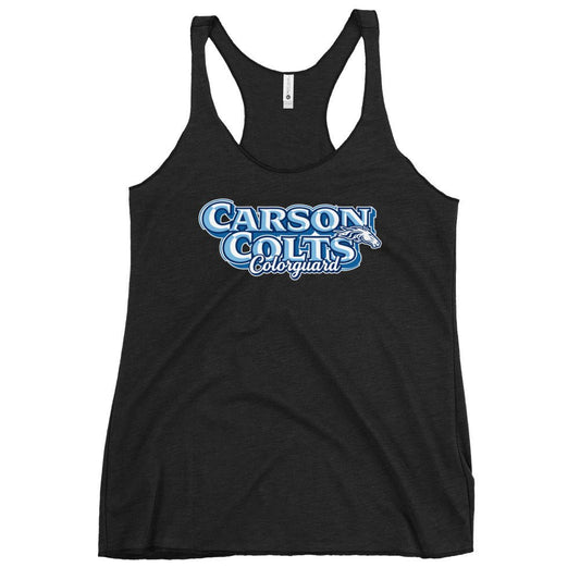 Performance | Thin Racerback Tank Top | Carson Colorguard | Colts Logo