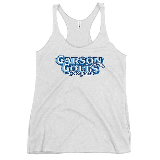 Performance | Thin Racerback Tank Top | Carson Colorguard | Colts Logo