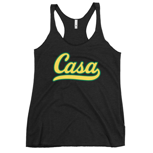 Performance | Thin Racerback Tank Top | Casa Grande Reapers | Script Logo