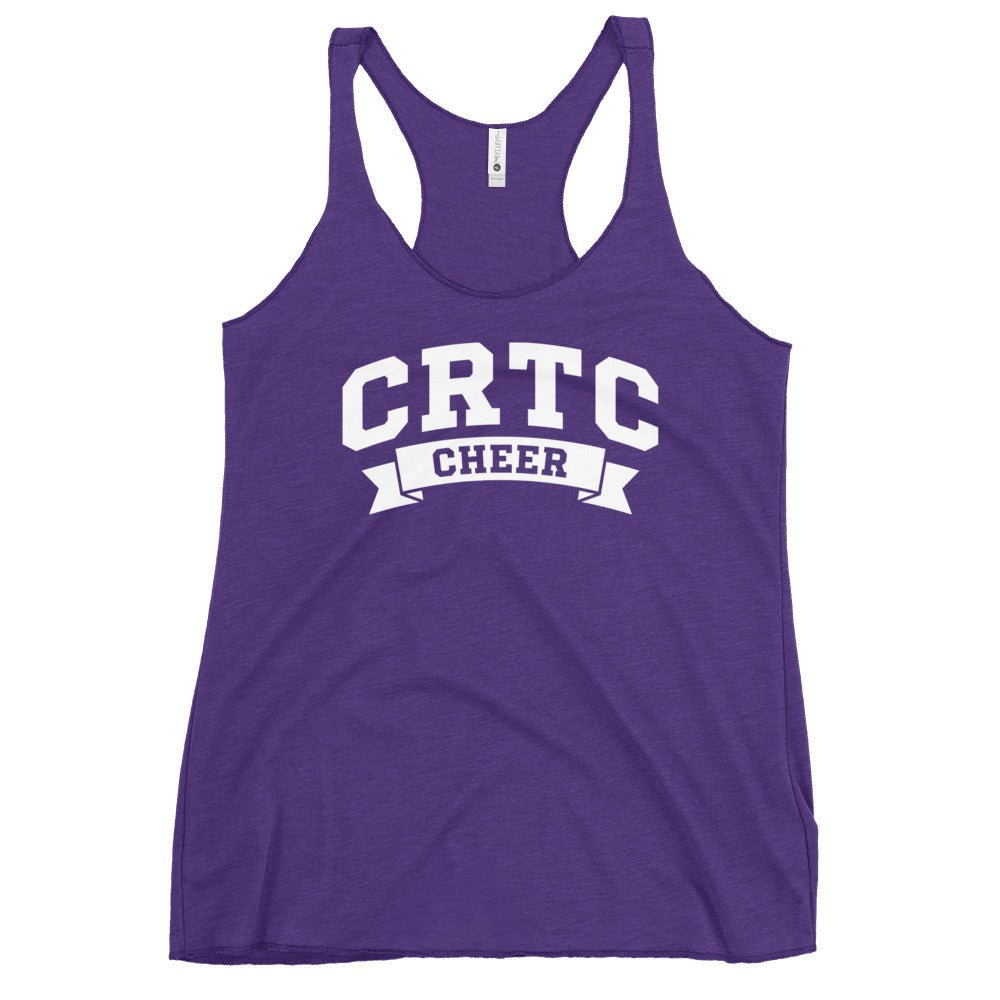 Performance | Thin Racerback Tank Top | Catch & Release Tumble & Cheer Club | Cheer Logo