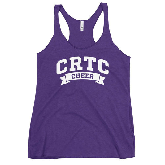 Performance | Thin Racerback Tank Top | Catch & Release Tumble & Cheer Club | Cheer Logo