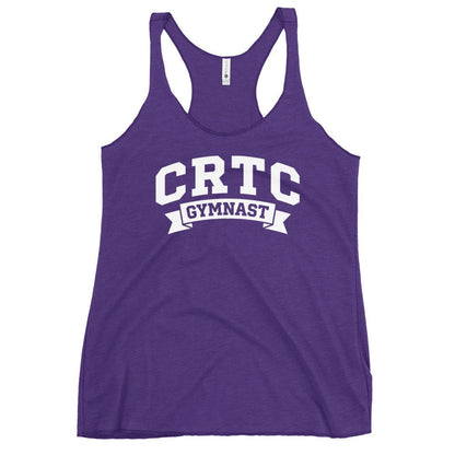 Performance | Thin Racerback Tank Top | Catch & Release Tumble & Cheer Club | Gymnast Logo