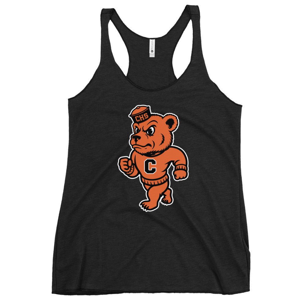 Performance | Thin Racerback Tank Top | Catholic High School | Bear Logo