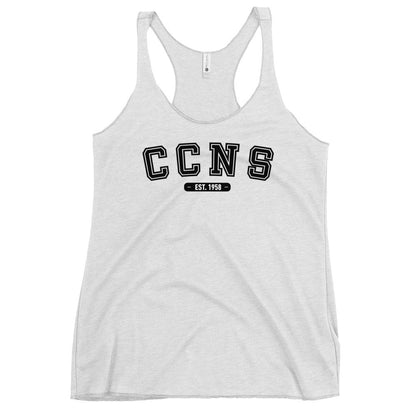 Performance | Thin Racerback Tank Top | CCNS | Script Logo