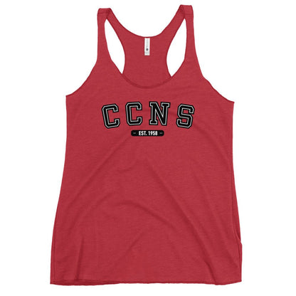 Performance | Thin Racerback Tank Top | CCNS | Script Logo