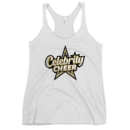 Performance | Thin Racerback Tank Top | Celebrity Cheer | Celebrity Cheer Logo
