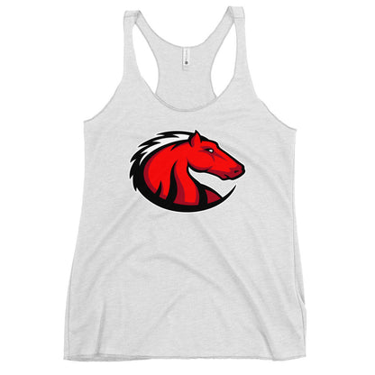 Performance | Thin Racerback Tank Top | Central Maine Community College Woman’s Soccer | Crest Logo