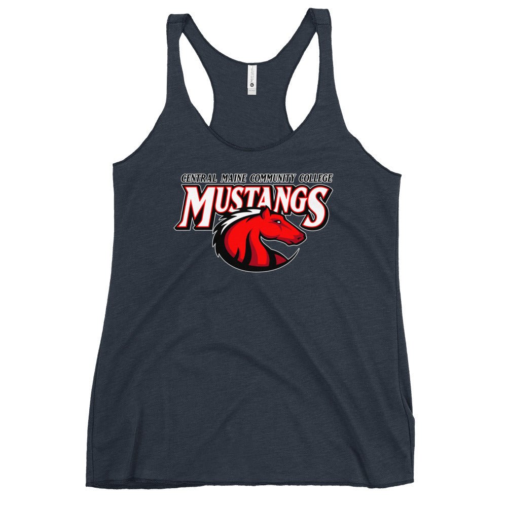Performance | Thin Racerback Tank Top | Central Maine Community College Woman’s Soccer | Vanguard Logo