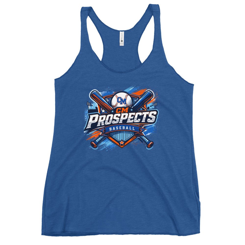 Performance | Thin Racerback Tank Top | Central Missour Prospects | Shield Logo