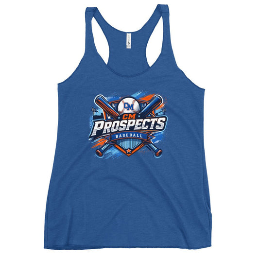 Performance | Thin Racerback Tank Top | Central Missour Prospects | Shield Logo