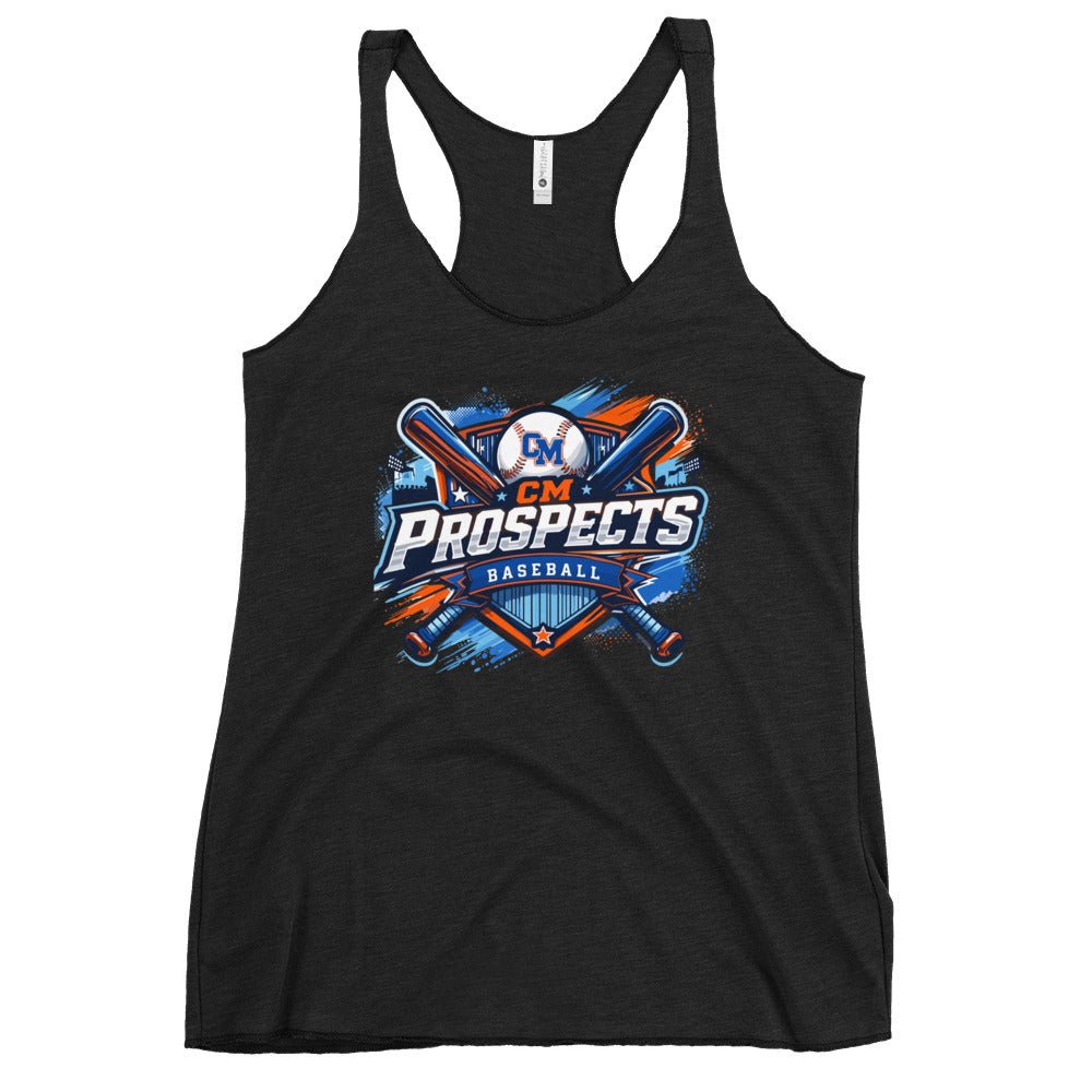 Performance | Thin Racerback Tank Top | Central Missour Prospects | Shield Logo