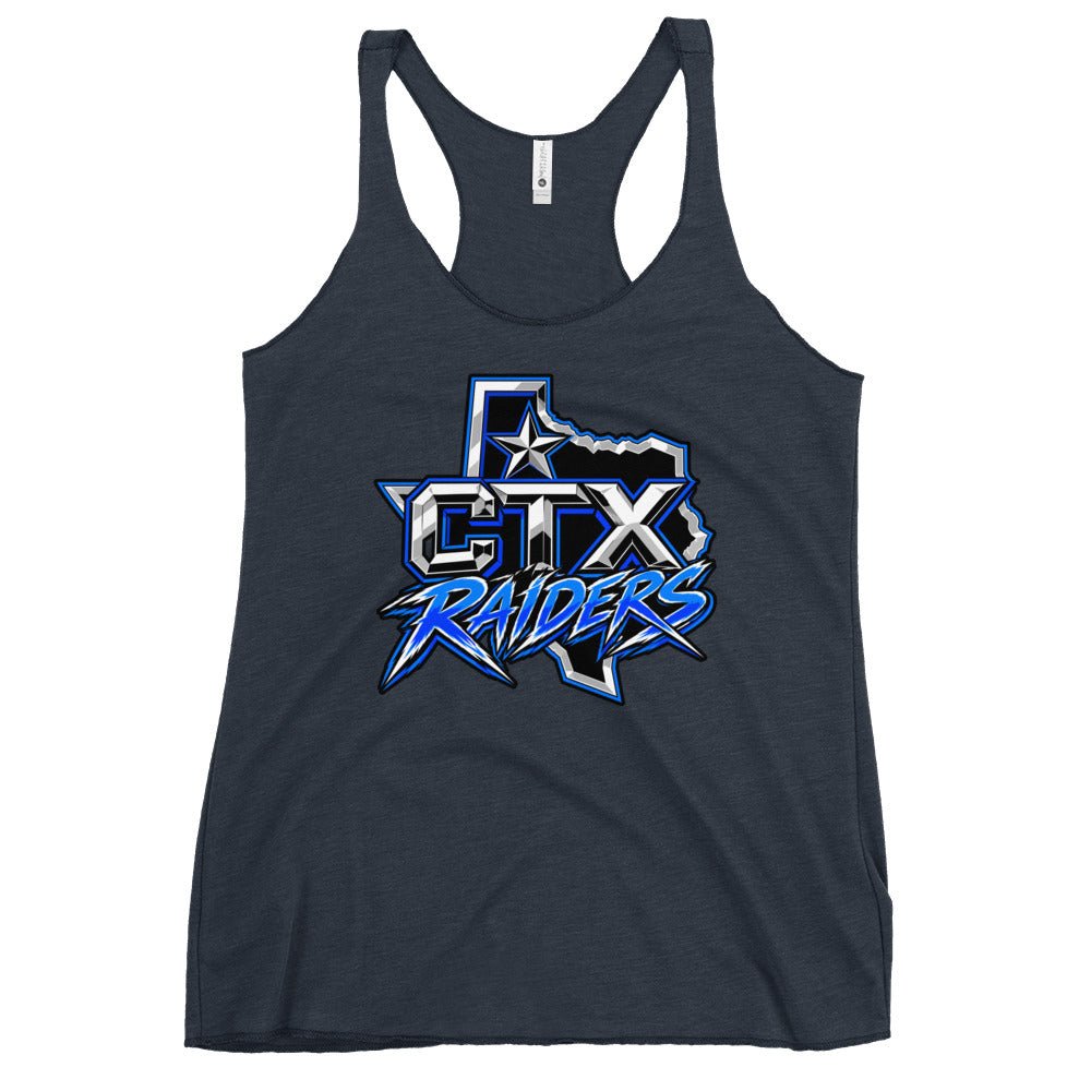 Performance | Thin Racerback Tank Top | Central Texas Raiders | Crest Logo