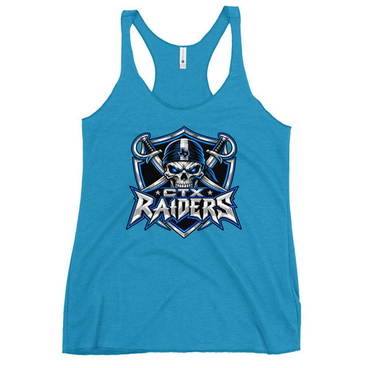 Performance | Thin Racerback Tank Top | Central Texas Raiders | Shield Logo