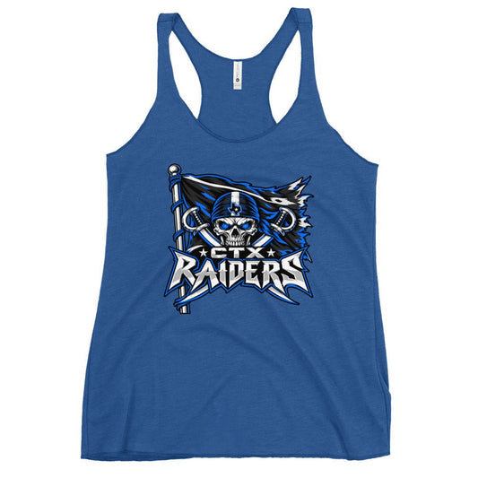 Performance | Thin Racerback Tank Top | Central Texas Raiders | Vanguard Logo