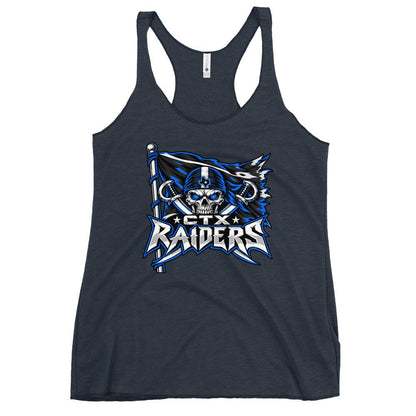 Performance | Thin Racerback Tank Top | Central Texas Raiders | Vanguard Logo