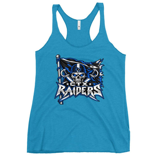 Performance | Thin Racerback Tank Top | Central Texas Raiders | Vanguard Logo