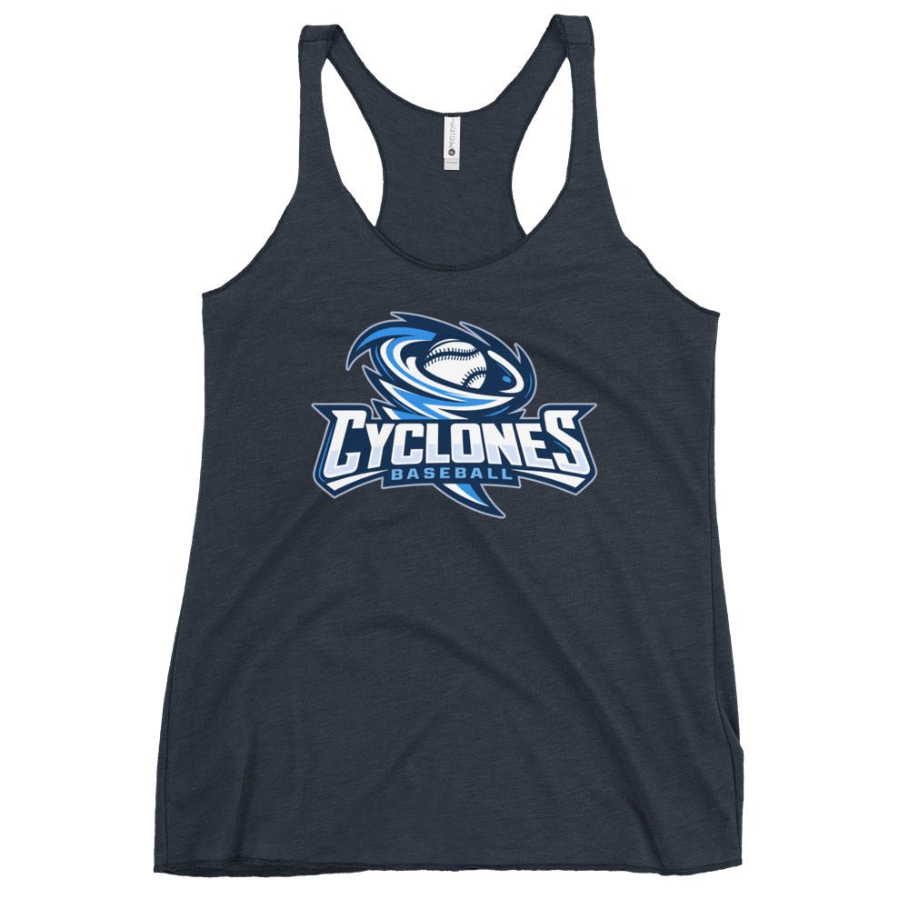 Performance | Thin Racerback Tank Top | Centre County Cyclones | Crest Logo
