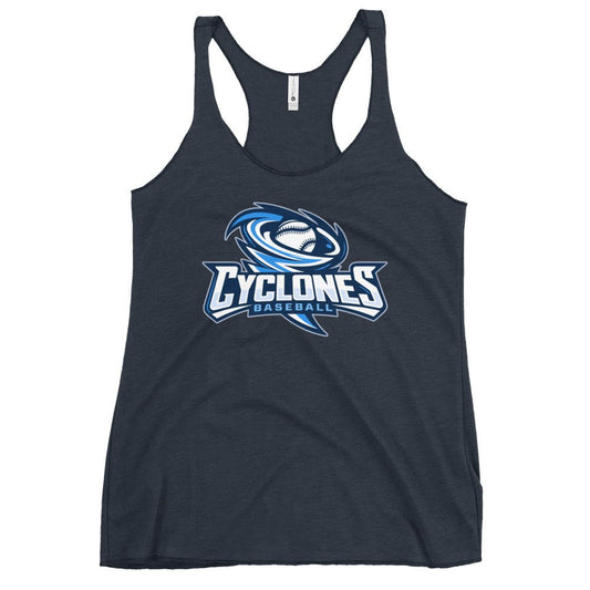 Performance | Thin Racerback Tank Top | Centre County Cyclones | Crest Logo