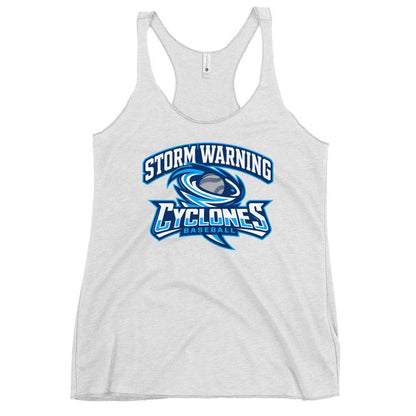 Performance | Thin Racerback Tank Top | Centre County Cyclones | Vanguard Logo