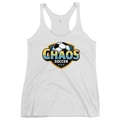 Performance | Thin Racerback Tank Top | Chaos Soccer | Logo