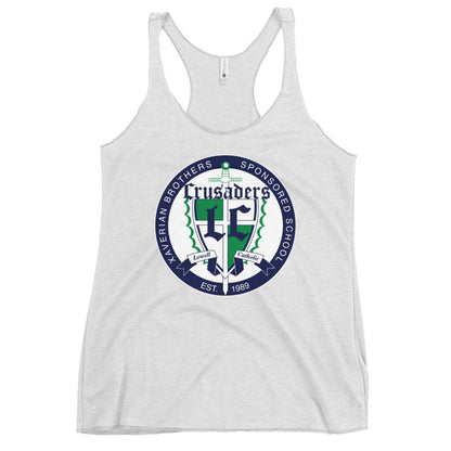 Performance | Thin Racerback Tank Top | Cheer | Badge Logo