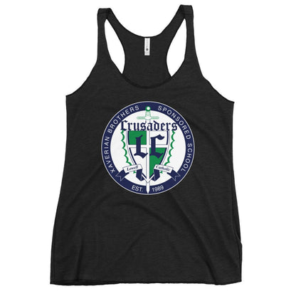 Performance | Thin Racerback Tank Top | Cheer | Badge Logo