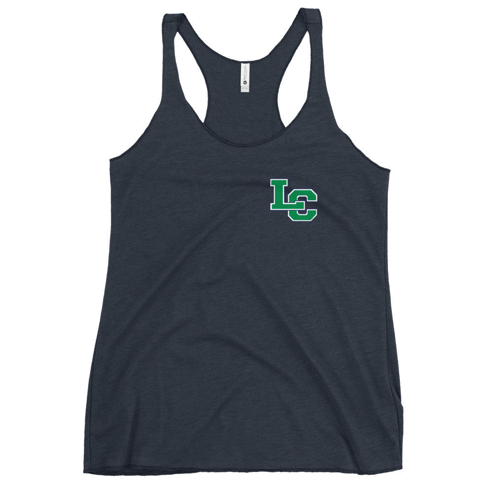 Performance | Thin Racerback Tank Top | Cheer | LC Lettermark Logo
