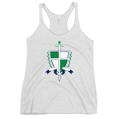 Performance | Thin Racerback Tank Top | Cheer | Shield Logo