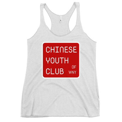 Performance | Thin Racerback Tank Top | Chinese Youth Club of WNY | Mark Logo