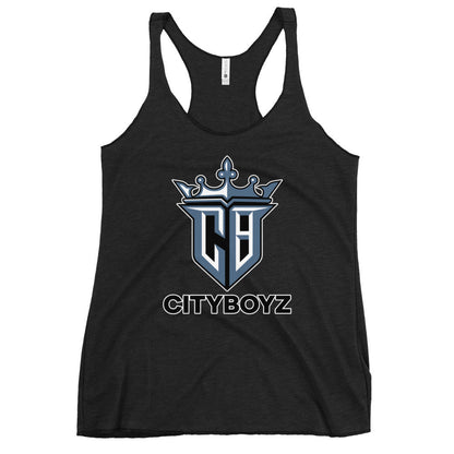 Performance | Thin Racerback Tank Top | City Boyz Elite | Crown Valor Logo