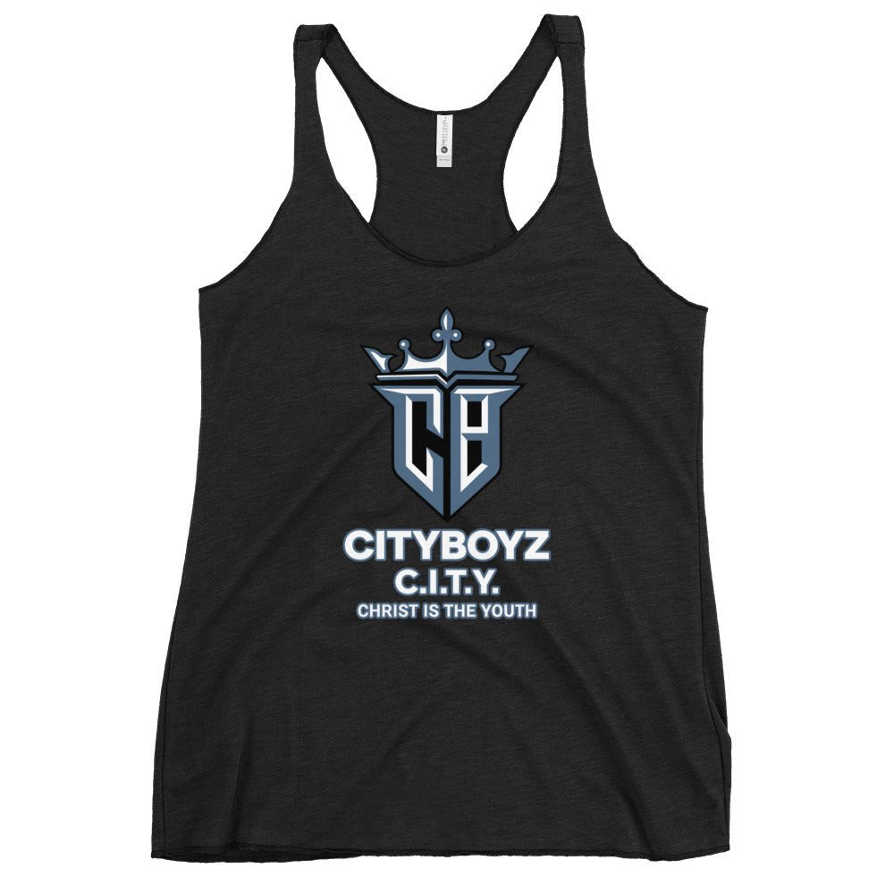 Performance | Thin Racerback Tank Top | City Boyz Elite | Vanguard Logo