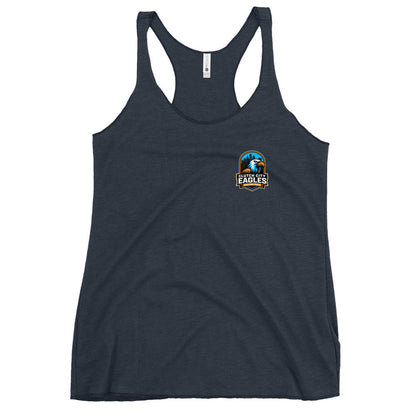 Performance | Thin Racerback Tank Top | Clutch City College Prep | Icon Logo