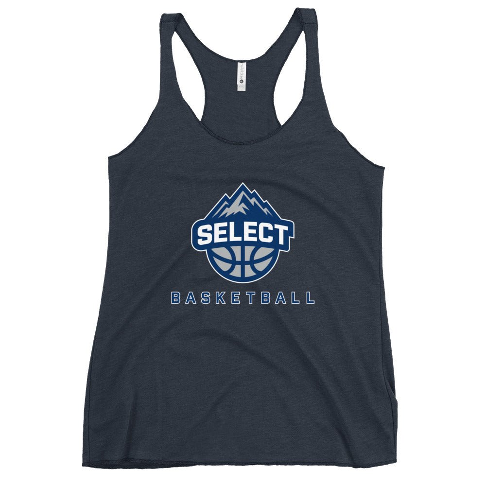 Performance | Thin Racerback Tank Top | Colorado Select Basketball | Crest Logo