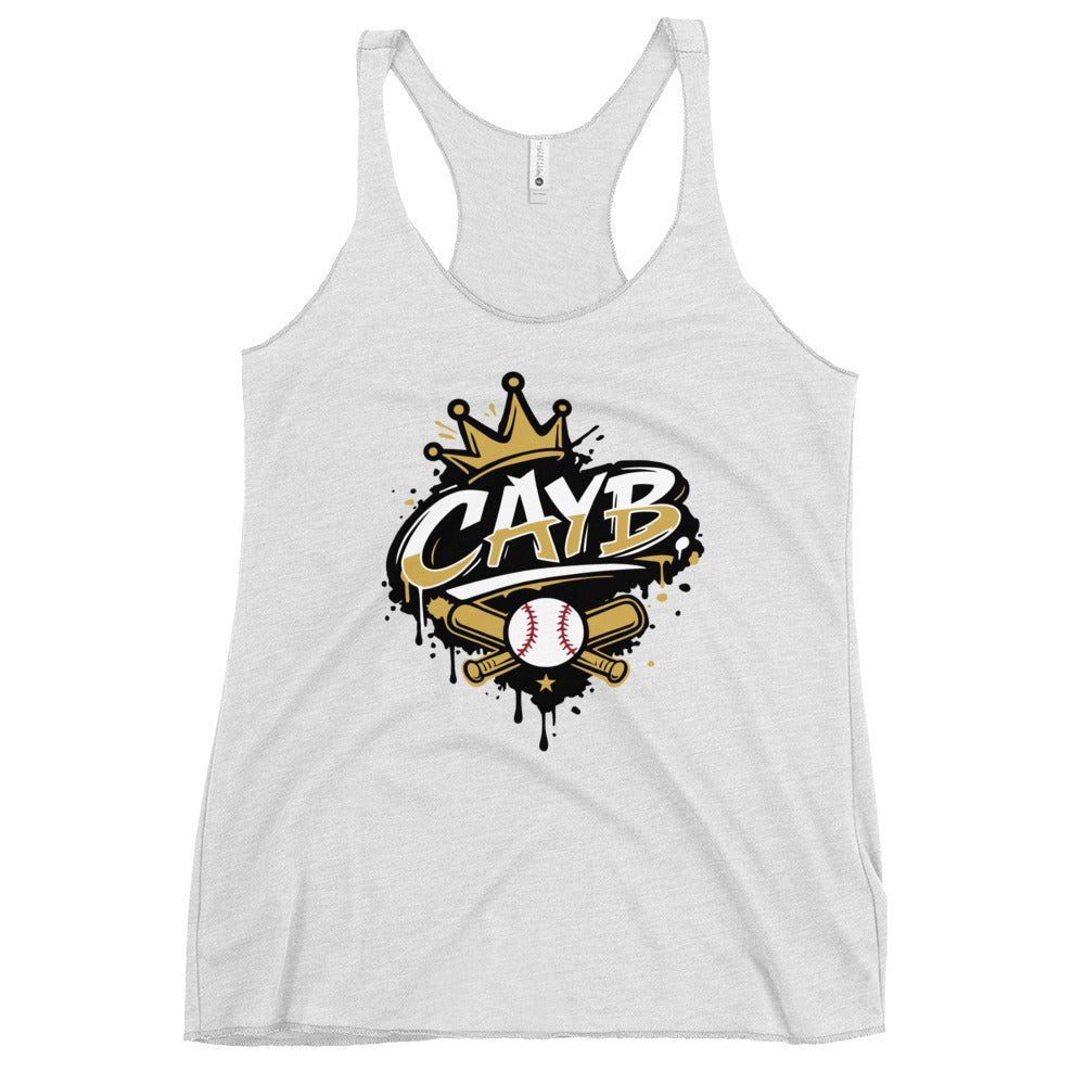 Performance | Thin Racerback Tank Top | Conroe Area Youth Baseball | Crown Logo