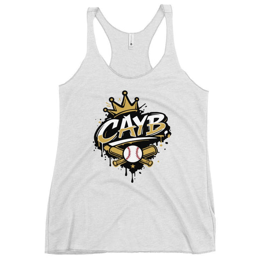 Performance | Thin Racerback Tank Top | Conroe Area Youth Baseball | Crown Logo