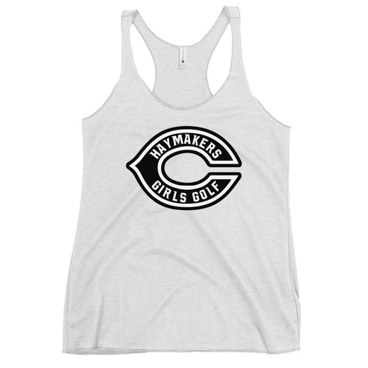 Performance | Thin Racerback Tank Top | Cozad Girls Golf | Haymaker Vanguard Logo